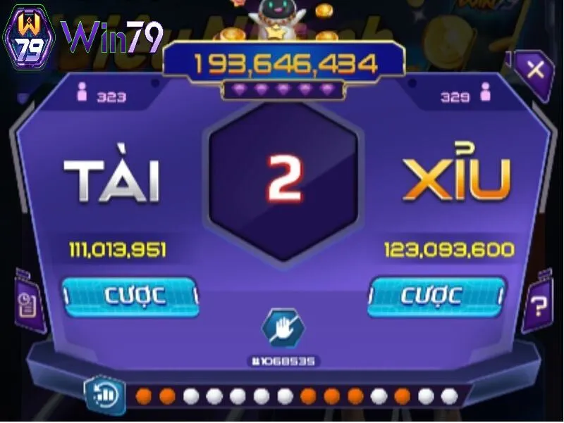 Tài xỉu Win79 mang đến trải nghiệm cá cược tuyệt vời cho thành viên